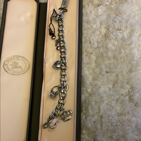 Vintage Juicy Couture Silver Charm Bracelet - Picture 2 of 5